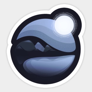 Moon Pool Sticker